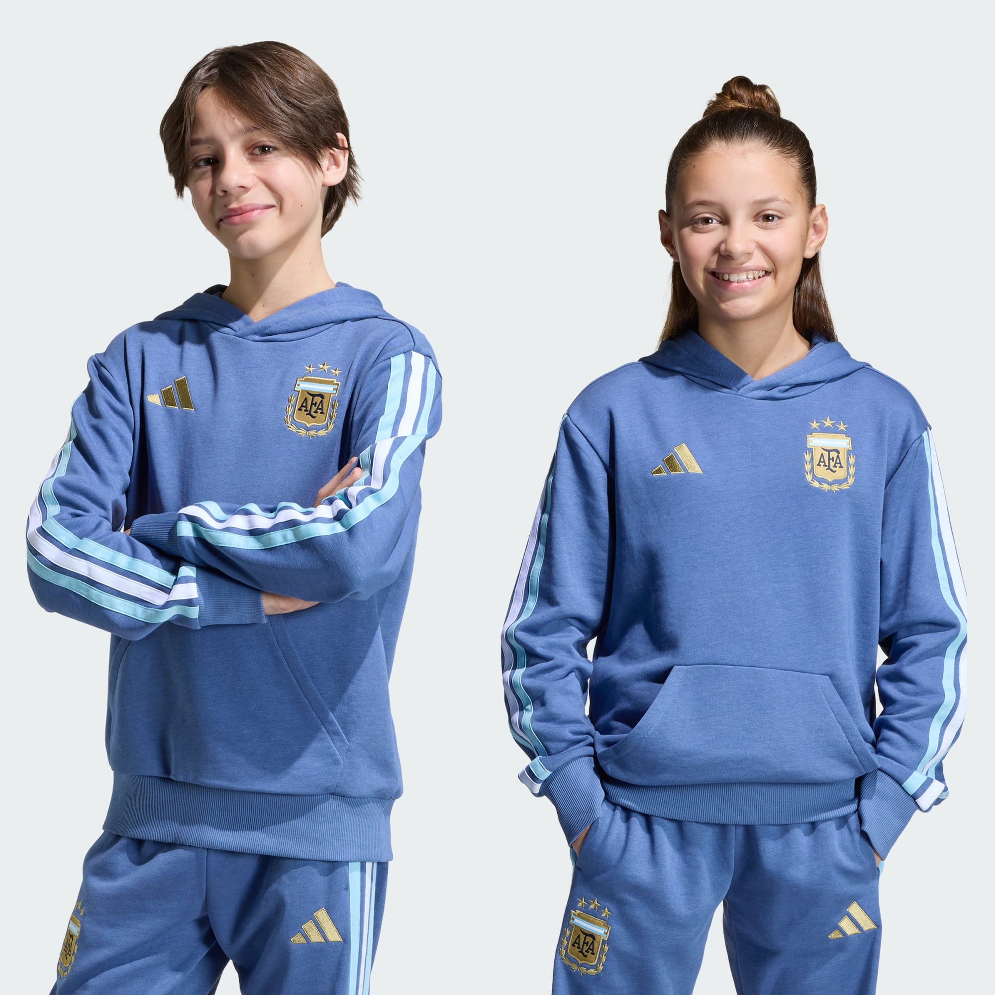 Campera con Capucha DNA Argentina Niños